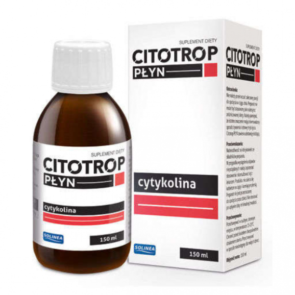 Citotrop, cytykolina, płyn, 150 ml - zdjęcie produktu
