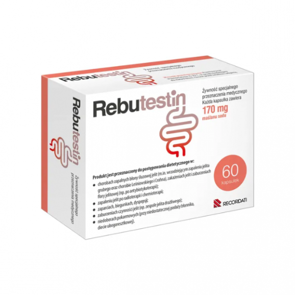 Rebutestin 170 mg, kapsułki, 60 szt. - zdjęcie produktu
