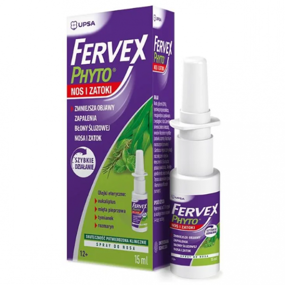 FERVEX PHYTO nos i zatoki spray, wyrób medyczny, 30 ml - zdjęcie produktu