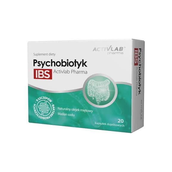 Activlab Pharma Psychobiotyk IBS, kapsułki dojelitowe, 20 szt. - zdjęcie produktu