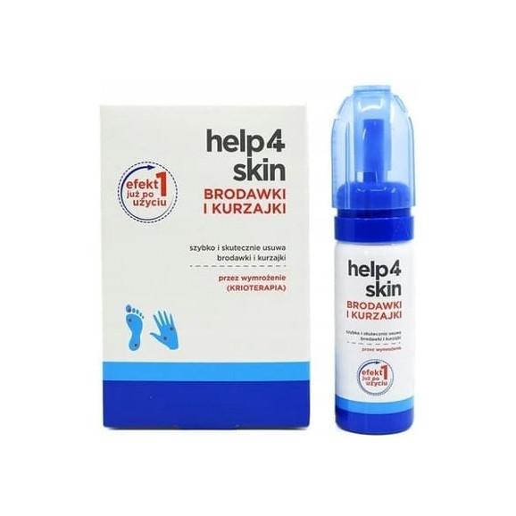 Help4Skin Brodawki i Kurzajki, aerozol, 50 ml Help4Skin Brodawki i Kurzajki, aerozol, 50 ml - zdjęcie produktu