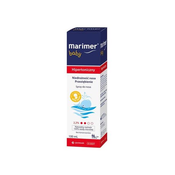 Marimer Baby, hipertoniczny spray do nosa, 100 ml - zdjęcie produktu