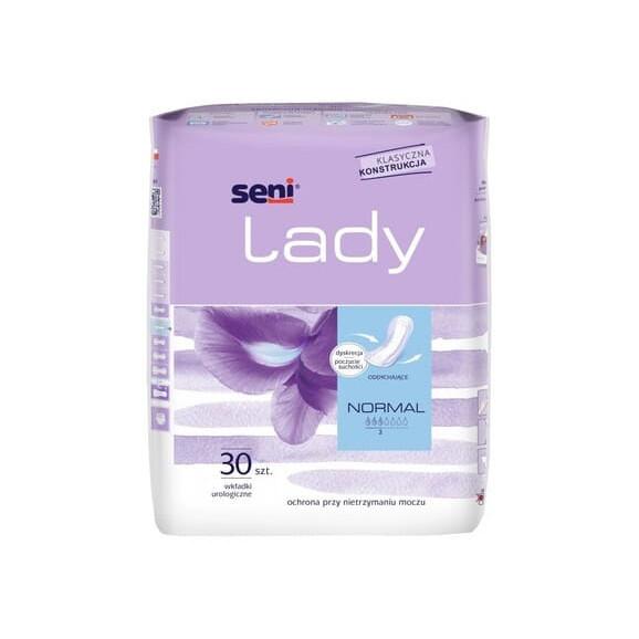 Seni Lady Normal, wkładki urologiczne dla kobiet, 30 szt. - zdjęcie produktu