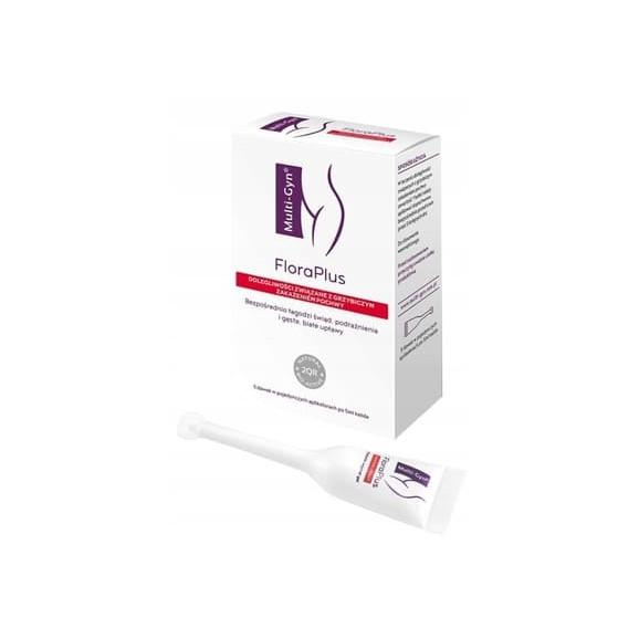 Multi-Gyn FloraPlus, żel dopochwowy 5 ml, 5 szt. Multi-Gyn FloraPlus, żel dopochwowy 5 ml, 5 szt. - zdjęcie produktu