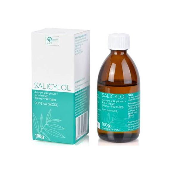 Salicylol, płyn na skórę, 100 g Salicylol, płyn na skórę, 100 g - zdjęcie produktu
