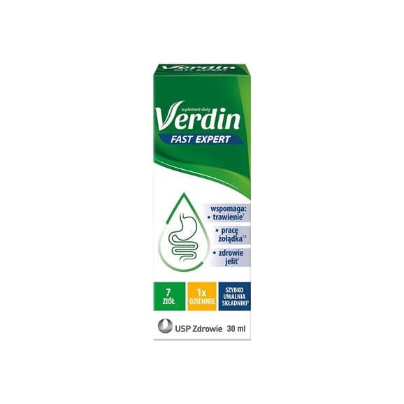 Verdin Fast Expert, krople, 30 ml - zdjęcie produktu