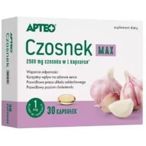 Apteo Czosnek Max, kapsułki, 30 szt. - zdjęcie produktu