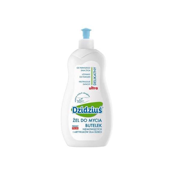 Dzidziuś, żel do mycia butelek niemowlęcych i artykułów dla dzieci, 500 ml - zdjęcie produktu