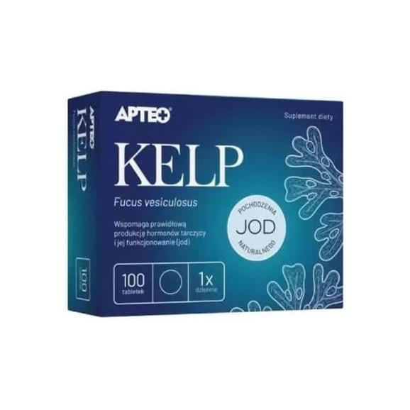Apteo Kelp, tabletki, 100 szt. - zdjęcie produktu