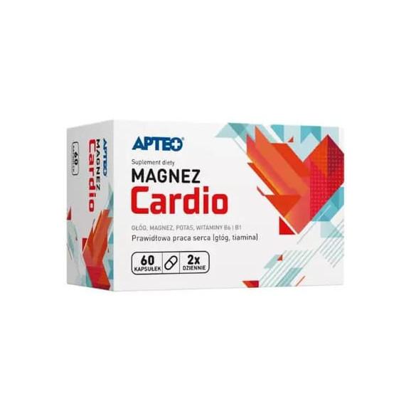Apteo Magnez + Witamina B6 Cardio, kapsułki, 60 szt. - zdjęcie produktu