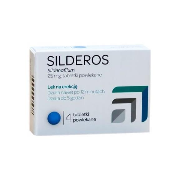 Apteo Med Silderos 25 mg, tabletki powlekane, 4 szt. - zdjęcie produktu