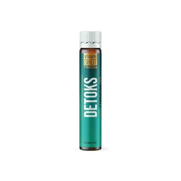 Triggy Vitamin Shot Detox, smak jabłkowy, 25 ml - zdjęcie produktu