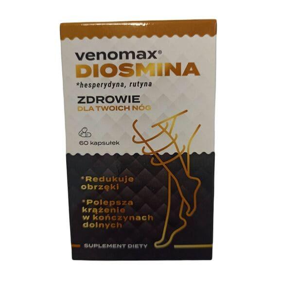 Venomax Diosmina, suplement diety, kapsułki, 60 szt. - zdjęcie produktu