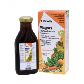Floradix Magnez, płyn doustny, 250 ml - zdjęcie produktu