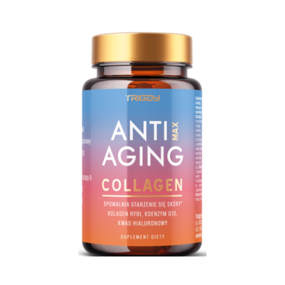 Triggy Anti Aging Max Collagen, kapsułki, 60 szt. - zdjęcie produktu