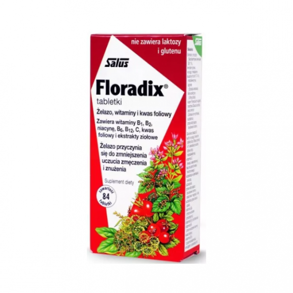 Floradix, tabletki, 84 szt. - zdjęcie produktu