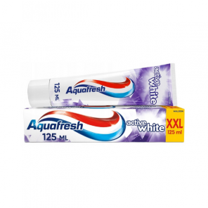 Aquafresh Active White, wybielająca pasta do zębów, 125 ml - zdjęcie produktu