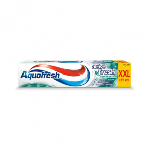 Aquafresh Active Fresh with Mentol, pasta do zębów, 125 ml - zdjęcie produktu