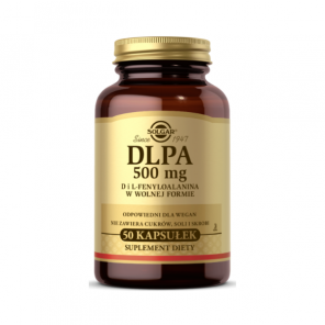 Solgar DLPA 500 mg, kapsułki, 50 szt. - zdjęcie produktu