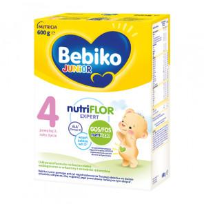 Bebiko Junior 4 Nutriflor Expert, odżywcza formuła na bazie mleka, 600 g - zdjęcie produktu