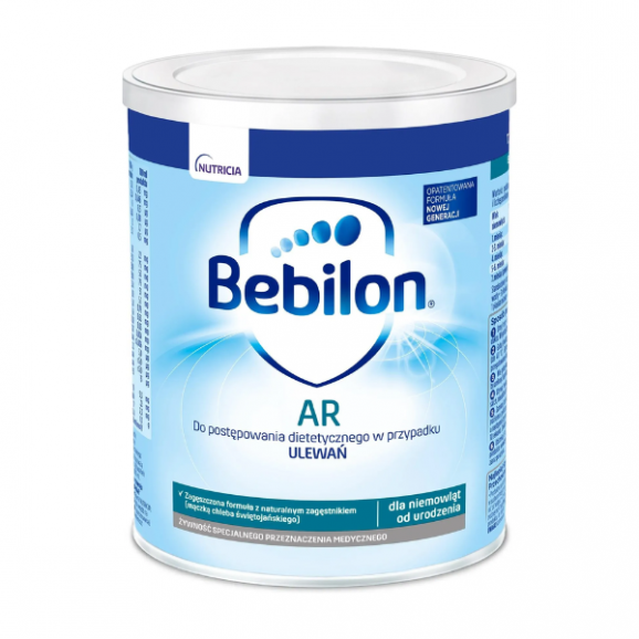 Bebilon AR, żywność specjalnego przeznaczenia medycznego, proszek, 400 g Bebilon AR, żywność specjalnego przeznaczenia medycznego, proszek, 400 g - zdjęcie produktu