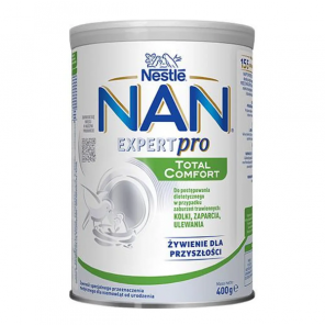 Nestle Nan Expert Pro Total Comfort na zaparcia, mleko modyfikowane dla niemowląt od urodzenia, proszek, 400 g - zdjęcie produktu