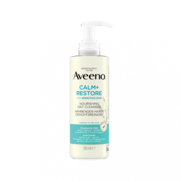 Aveeno Calm + Restore, odżywczy żel owsiany do mycia, 200 ml - zdjęcie produktu