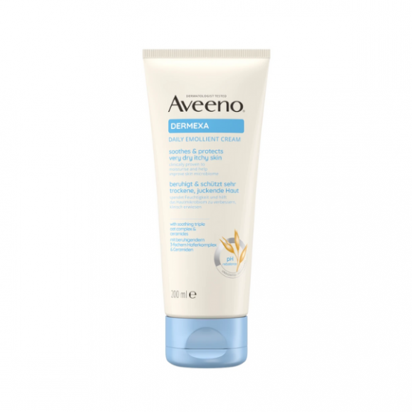 Aveeno Dermexa, emolientowy krem, 200 ml - zdjęcie produktu