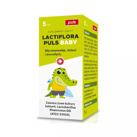 Lactiflora PULS Baby, krople, 5 ml Lactiflora PULS Baby, krople, 5 ml - zdjęcie produktu