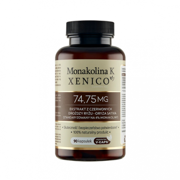 Xenico Pharma Monakolina K, kapsułki, 90 szt. Xenico Pharma Monakolina K, kapsułki, 90 szt. - zdjęcie produktu