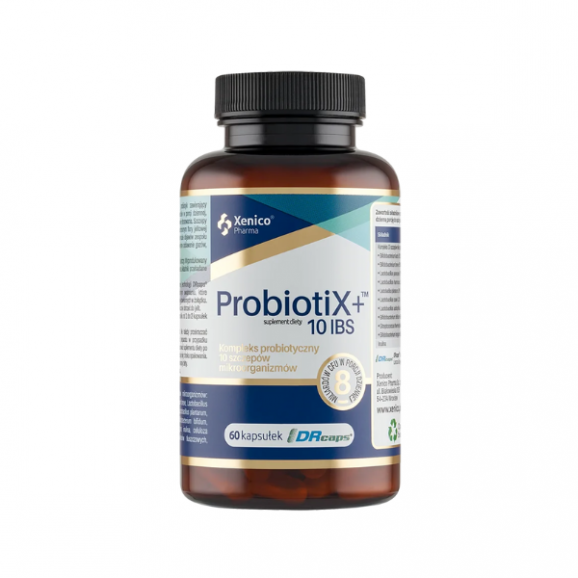 Xenico Pharma ProbiotiX+ 10 IBS, kapsułki, 60 szt. - zdjęcie produktu
