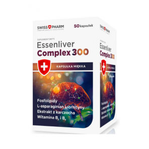 Swiss Pharm Essenliver Complex 300, kapsułki, 50 szt. - zdjęcie produktu