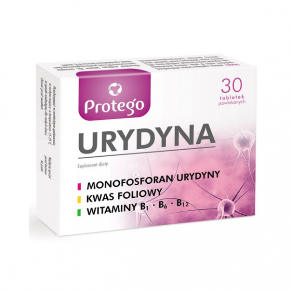 Protego Urydyna, tabletki, 30 szt. Protego Urydyna, tabletki, 30 szt. - zdjęcie produktu