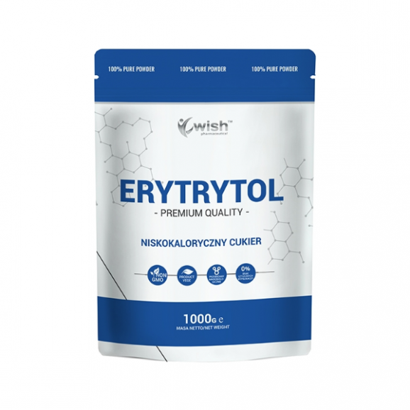 Wish Erytrytol, naturalny słodzik, 1000 g - zdjęcie produktu