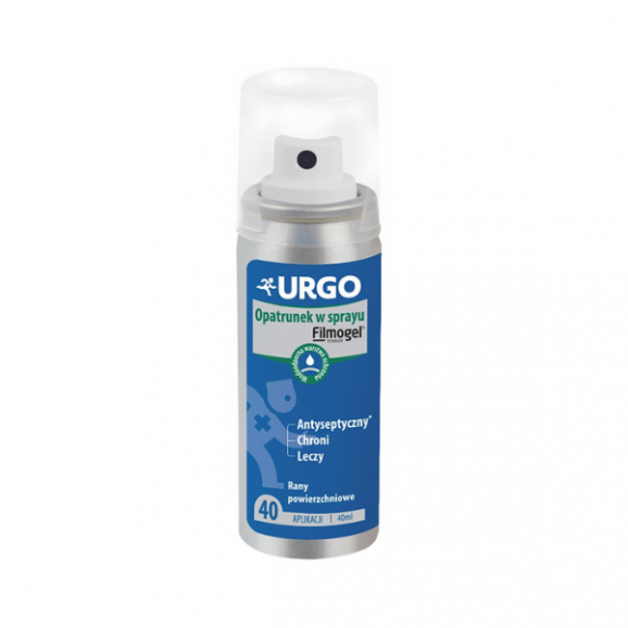 Urgo Filmogel, opatrunek w sprayu, 40 ml Urgo Filmogel, opatrunek w sprayu, 40 ml - zdjęcie produktu