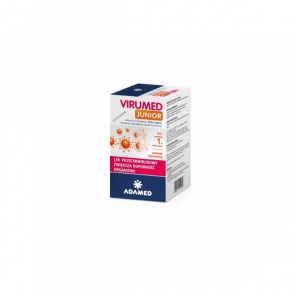 Virumed Junior, smak bananowy, proszek do sporządzania zawiesiny doustnej, 60 ml - zdjęcie produktu