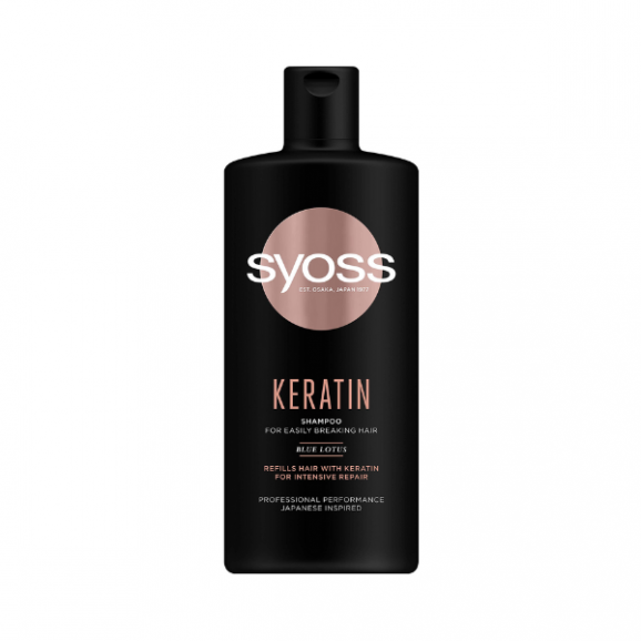 Syoss Kreatin, szampon do włosów łamliwych, 440ml Syoss Kreatin, szampon do włosów łamliwych, 440ml - zdjęcie produktu
