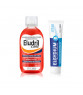 Zestaw Elgydium Anti Plaque, pasta do zębów, antybakteryjna, 75 ml + EludrilCare, płyn do płukania jamy ustnej, 500 ml - zdjęcie produktu