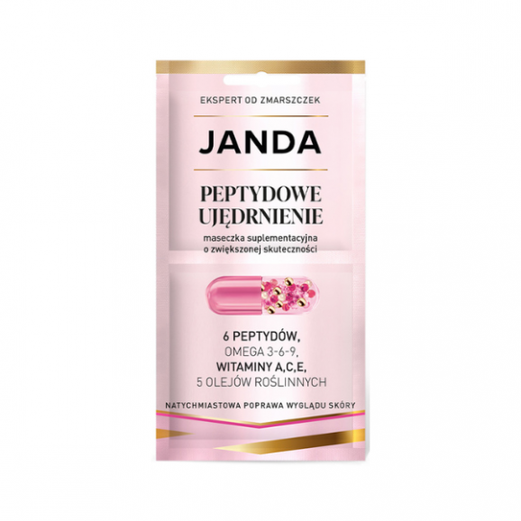 Janda Peptydowe Ujędrnienie, maseczka do twarzy, 2 x 4 ml - zdjęcie produktu