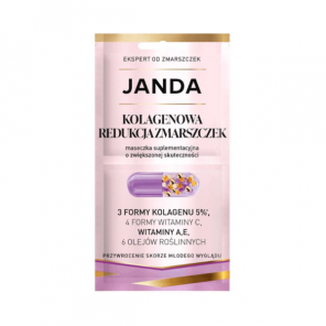 Janda Kolagenowa Redukcja Zmarszczek, maseczka do twarzy, 2 x 4 ml - zdjęcie produktu
