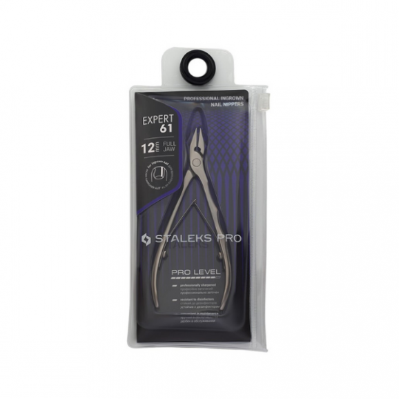 Staleks Pro, profesjonalne cążki do wrastających paznokci EXPERT 61, 12 mm, 1 szt. - zdjęcie produktu