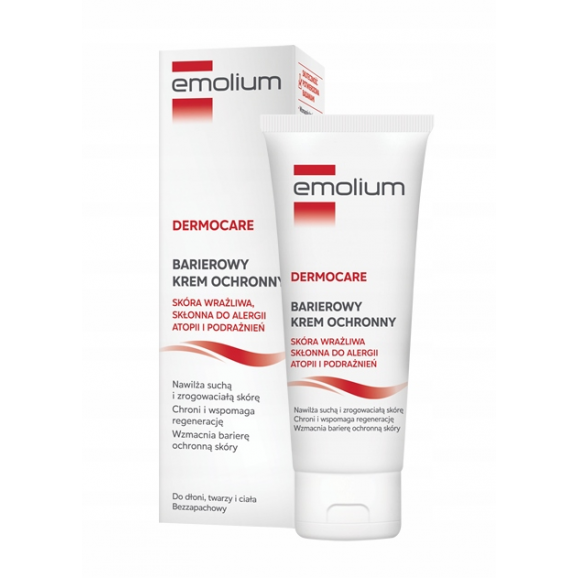 Emolium Dermocare, barierowy krem ochronny, 75 ml Emolium Dermocare, barierowy krem ochronny, 75 ml - zdjęcie produktu