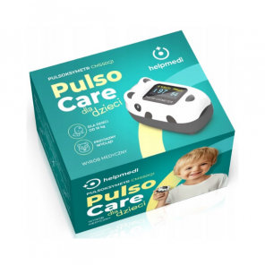 Helpmedi PulsoCare CMS50Q1, pulsoksymetr dla dzieci, Panda, 1 szt. - zdjęcie produktu