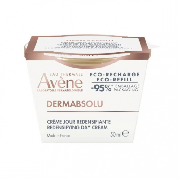 Avene Eau Thermale DermAbsolu, krem modelujący owal twarzy, na dzień, refill, 50 ml - zdjęcie produktu