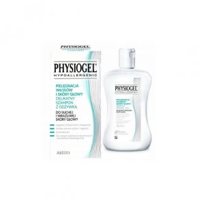 Physiogel Hypoallergenic, szampon z odżywką do suchej i wrażliwej skóry głowy, 250 ml - zdjęcie produktu