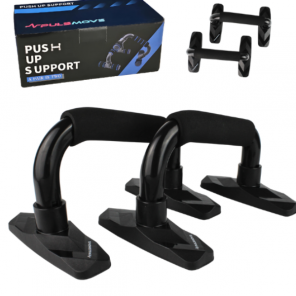 PULSMOVE Push-up bars, Stalowe Paraletki do Pompek i gimnastyki. - zdjęcie produktu