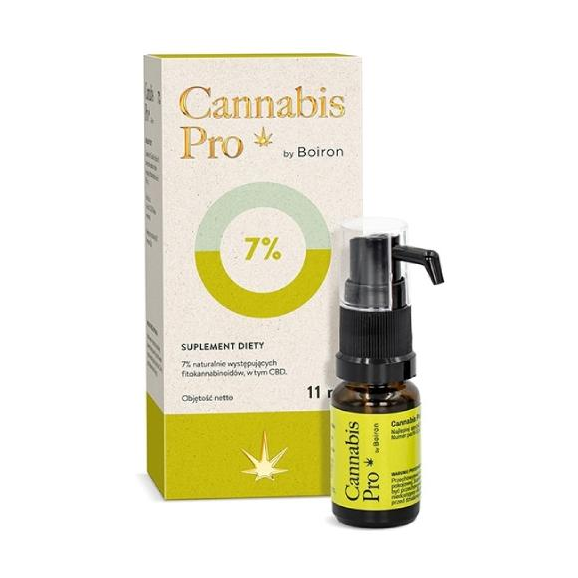 Boiron Cannabis Pro 7 %, olej, 11 ml Boiron Cannabis Pro 7 %, olej, 11 ml - zdjęcie produktu