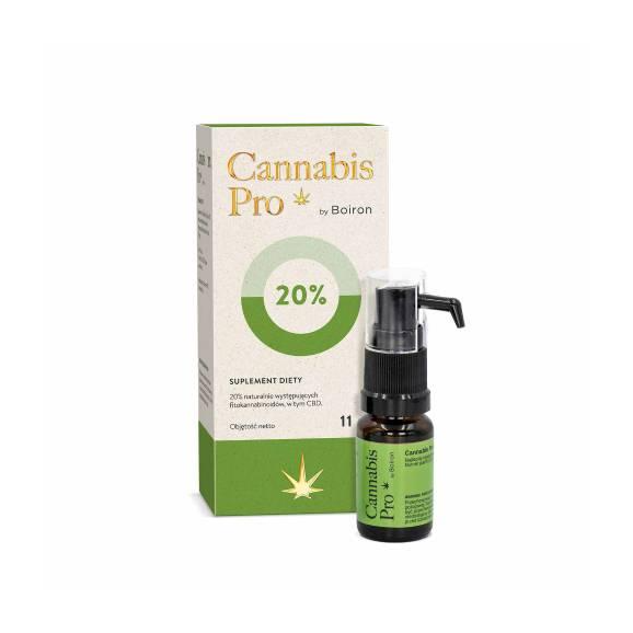 Boiron Cannabis Pro 20 %, olej, 11 ml Boiron Cannabis Pro 20 %, olej, 11 ml - zdjęcie produktu