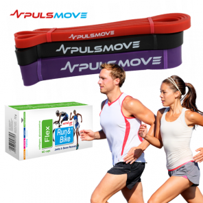 Zestaw PULSMOVE Taśmy 3 szt. i ActivLab Run&Bike 60 kaps. - zdjęcie produktu