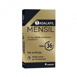 Tadalafil Mensil 10 mg, tabletki powlekane, 4 szt. - zdjęcie produktu